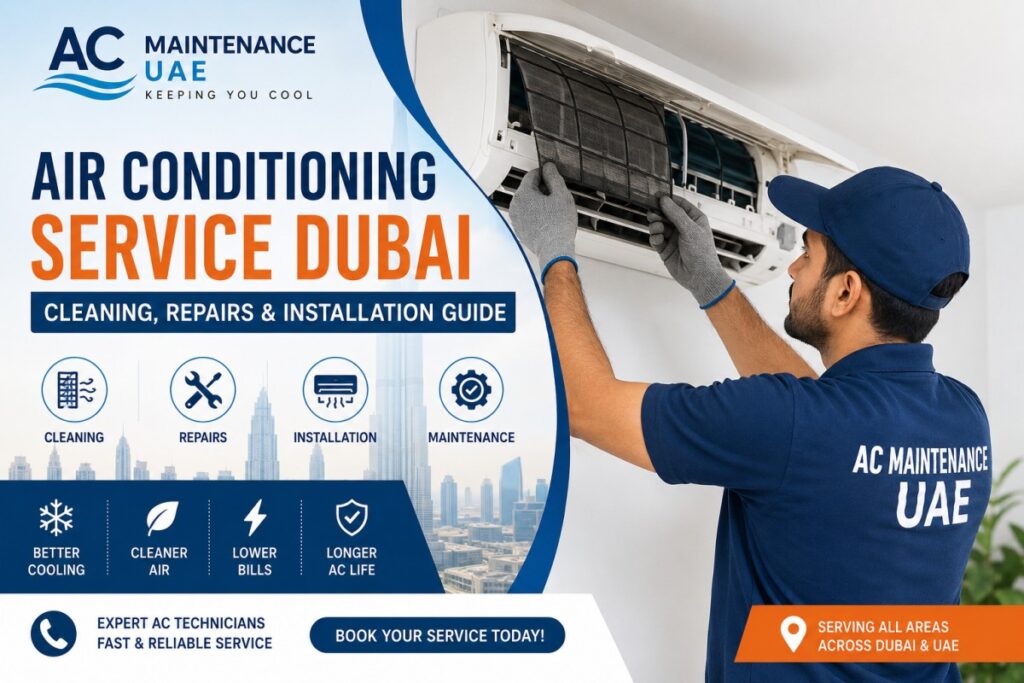 Air Conditioning Service Dubai - Cleaning, Repairs and Installation Guide air conditioning service Dubai