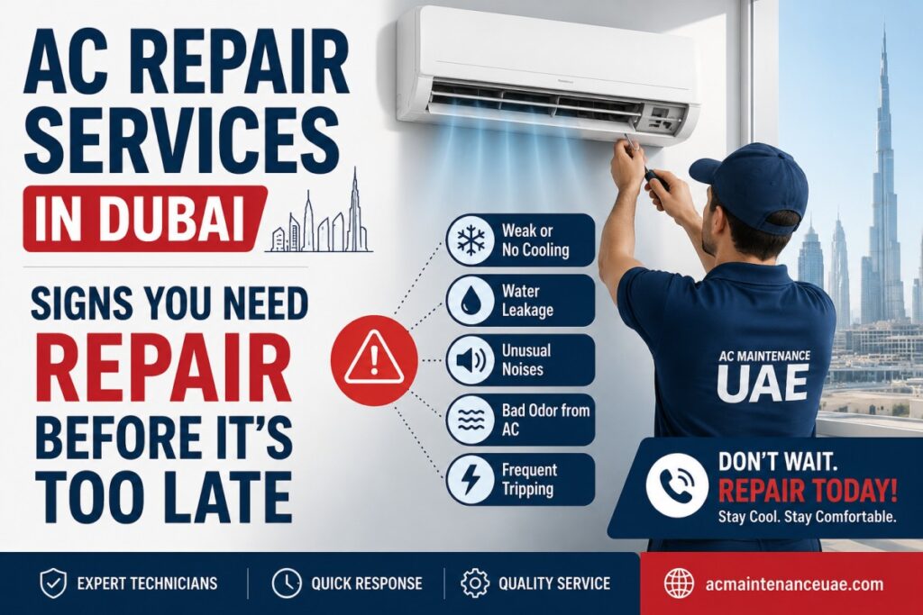 AC Repair Services in Dubai