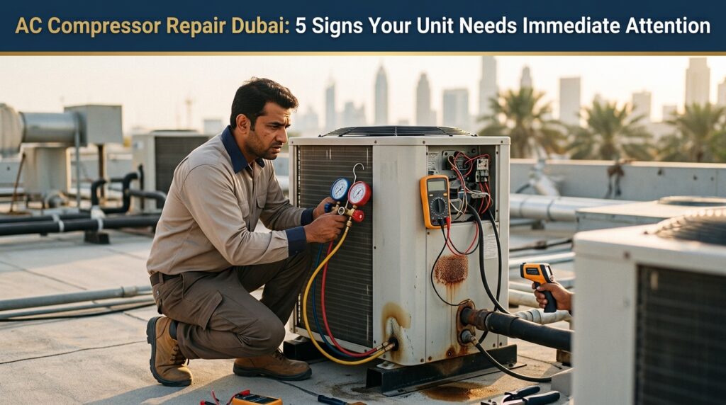 AC-Compressor-Repair-Dubai-5-Signs-Your-Unit-Needs-Immediate-Attention