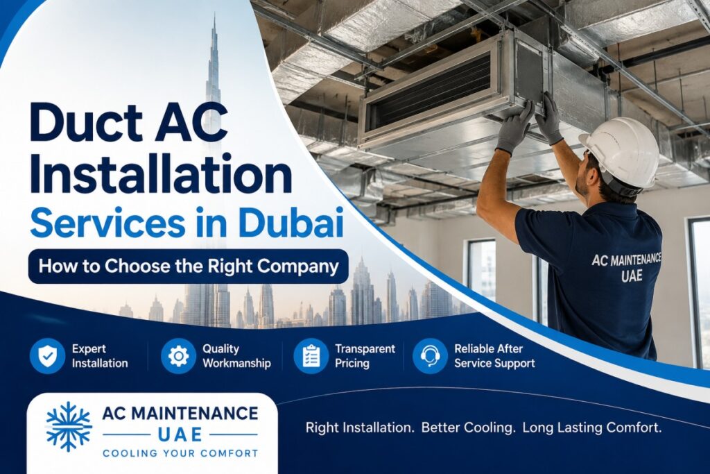 Duct AC Installation Services