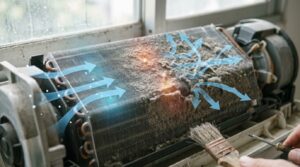 How Dust Buildup Changes Airflow and Heat Transfer
