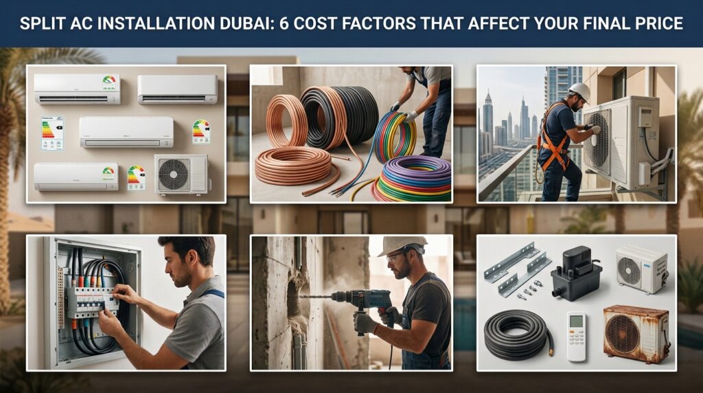 Split AC Installation Dubai: 6 Cost Factors That Affect Your Final Price i-6-Cost-Factors-That-Affect-Your-Final-Price