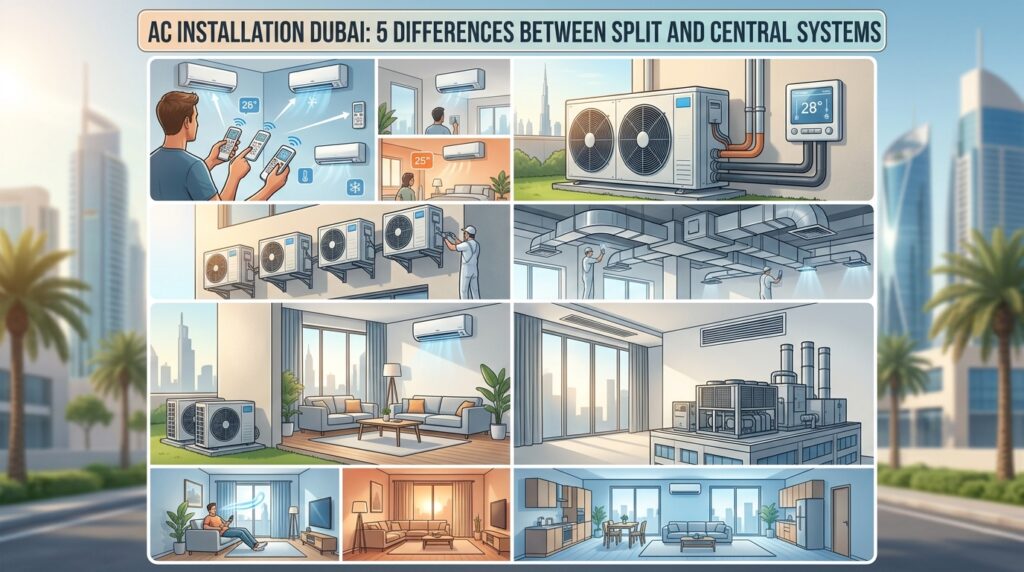 split-ac-vs-central-ac-dubai-ac-installation-dubai-5-differences-between-split-and-central-systems