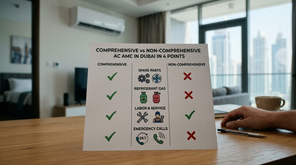 comprehensive-amc-dubai-comprehensive-vs-non-comprehensive-ac-amc-in-dubai-in-4-points